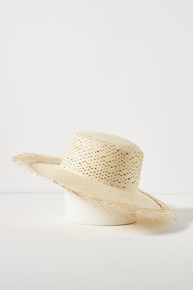 Elegancia Tropical Boater | Anthropologie