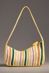 Asymmetric Beaded Shoulder Bag