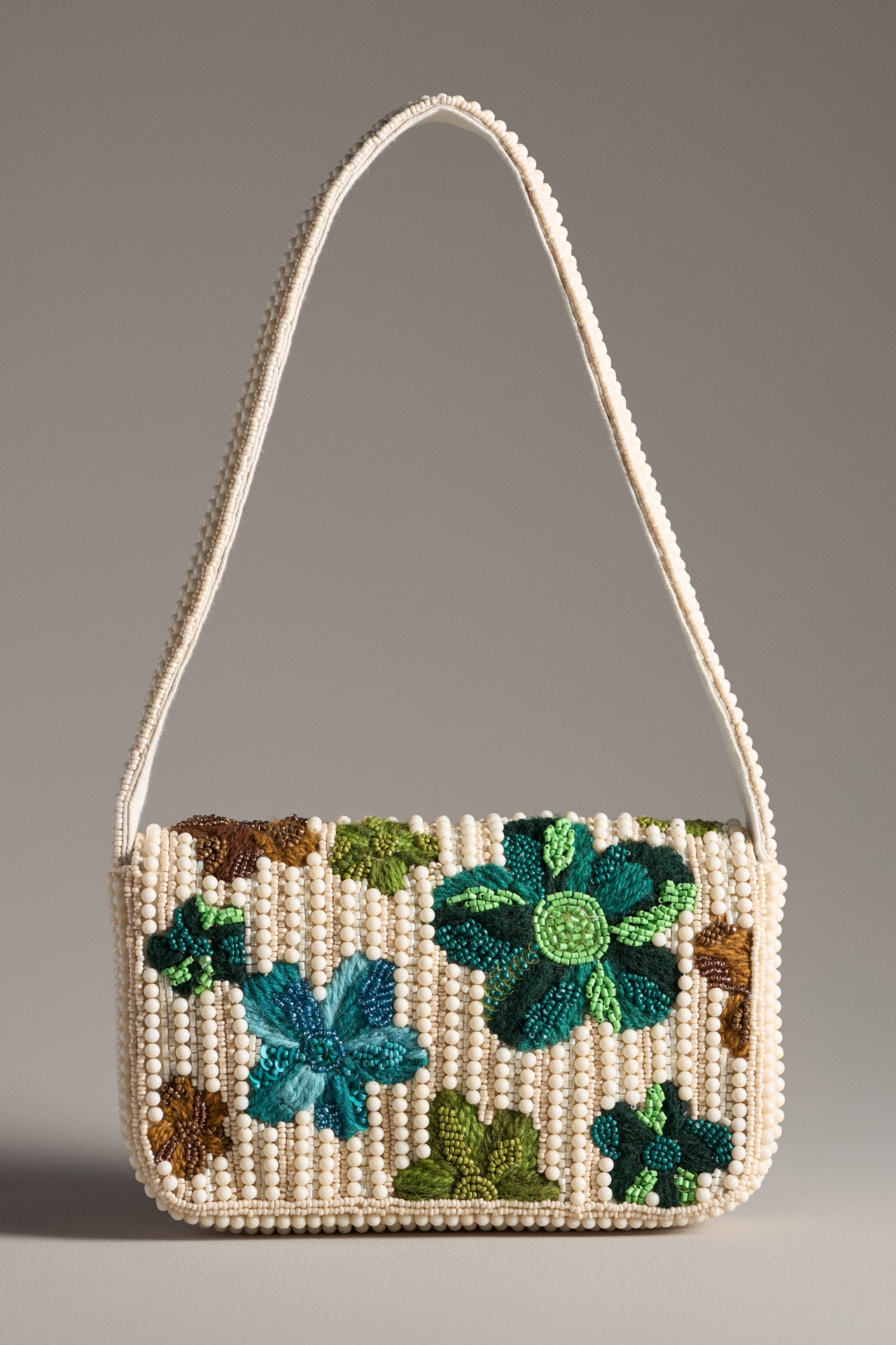 The Fiona Beaded Bag: Flora Edition