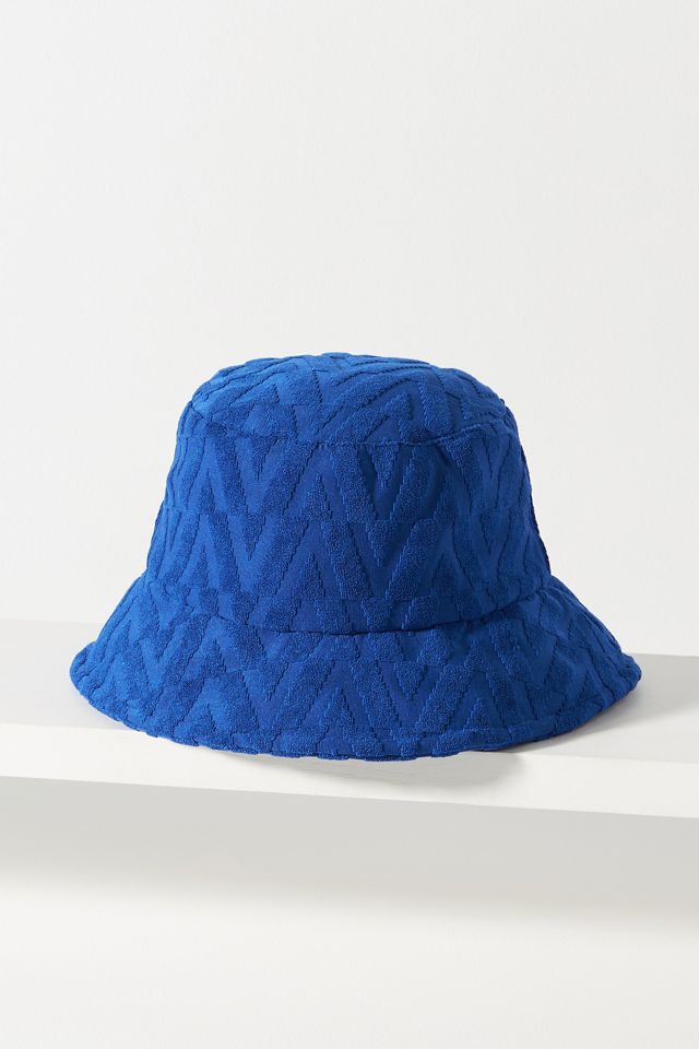 Anthropologie Chevron Terry cloth Beige  Bucket Hat new with tags Anthropologie | Accessories | Anthropologie Hat | Poshmark main image 4