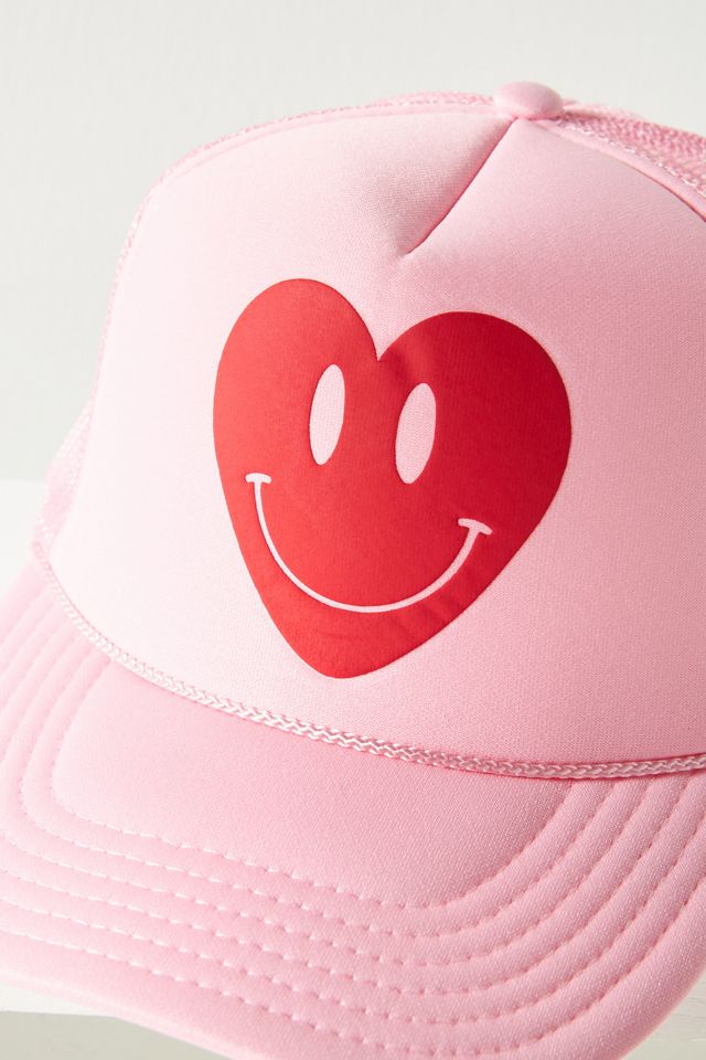 Ascot + Hart Happy Heart Trucker Hat #3