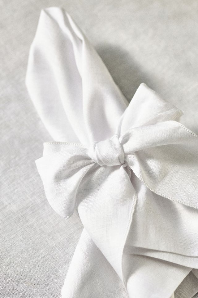 Joanna Buchanan Bow Linen Napkins, Set of 2 #1