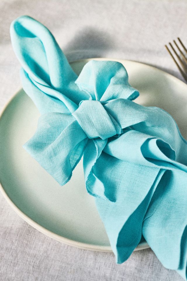 Joanna Buchanan Bow Linen Napkins, Set of 2 #1
