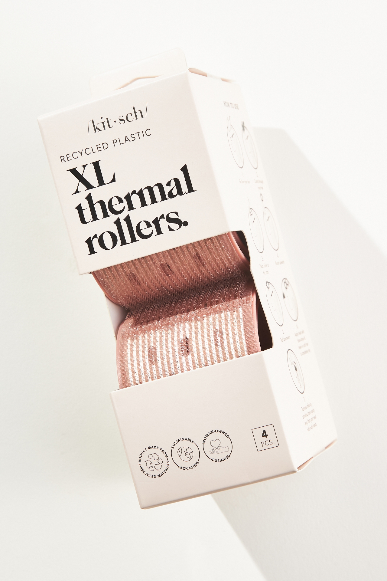 KITSCH XL Thermal Rollers, Set of 4