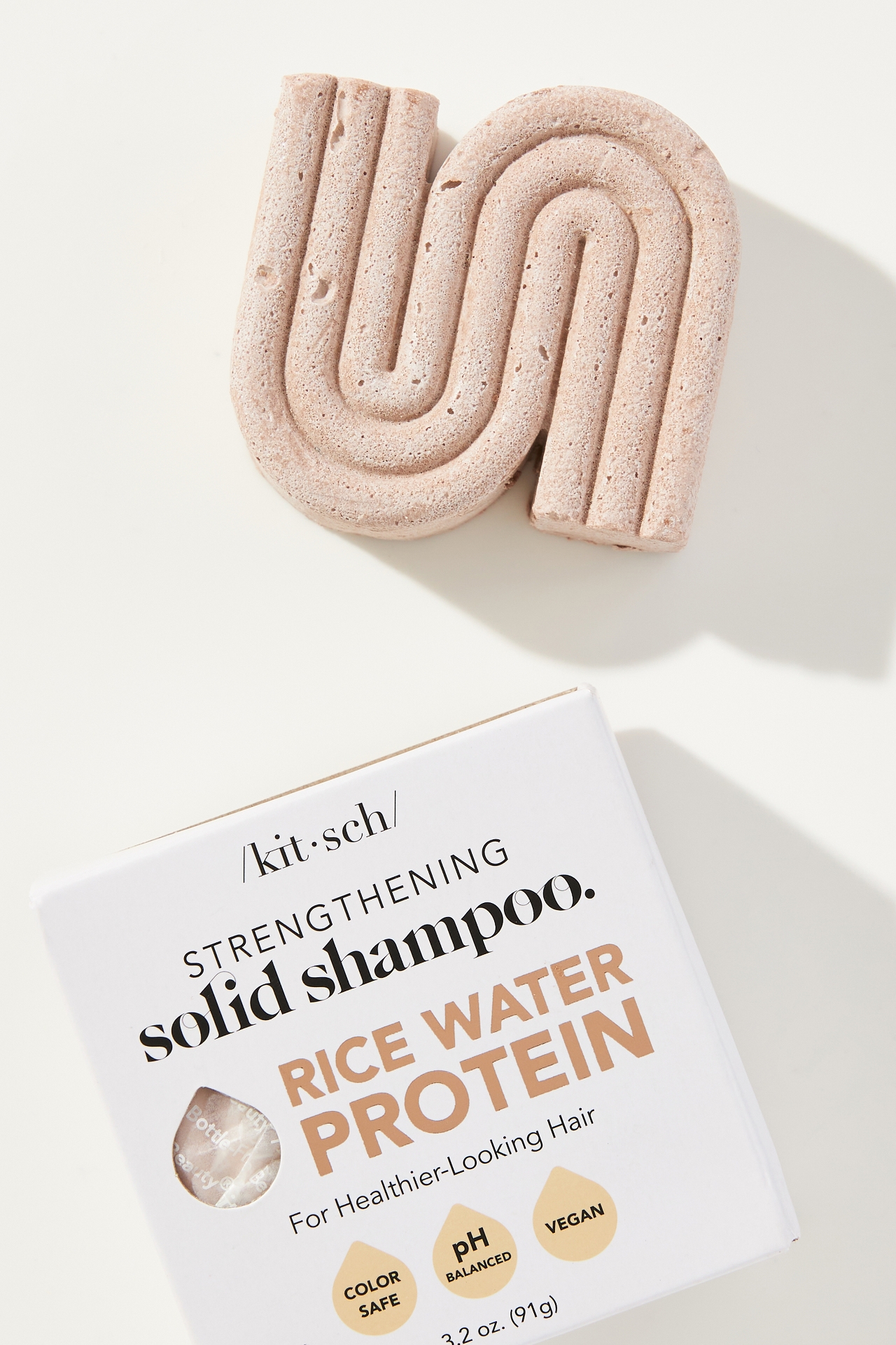 KITSCH Rice Water Protein Strengthening Shampoo Bar