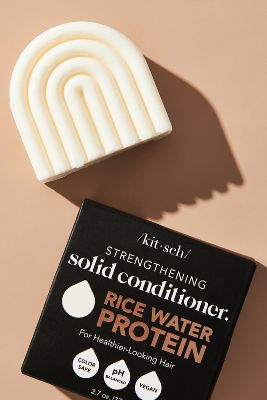Shop Kitsch Rice Water Protein Strengthening Conditioner Bar In Multicolor