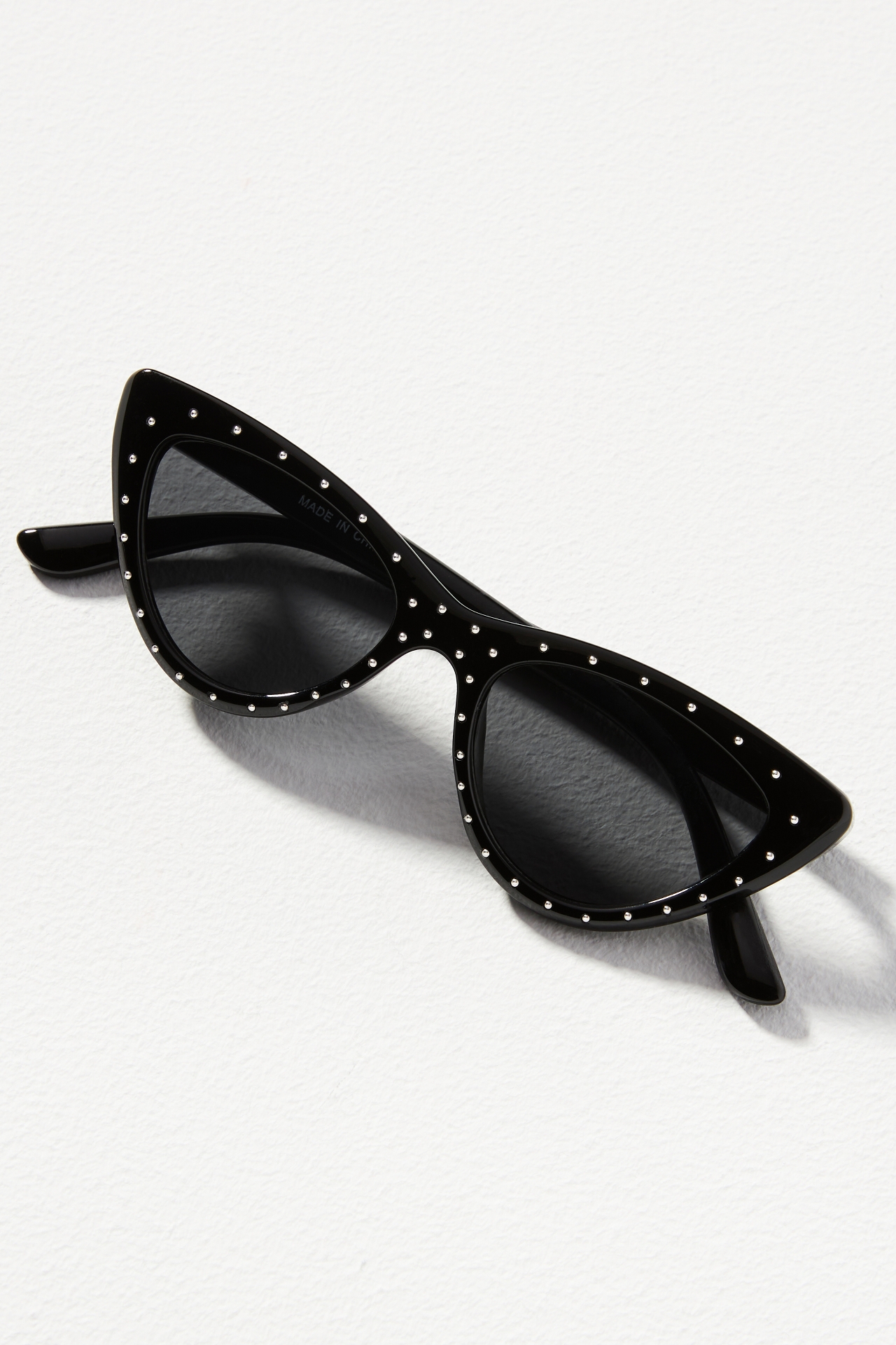 Studded Cat-Eye Sunglasses