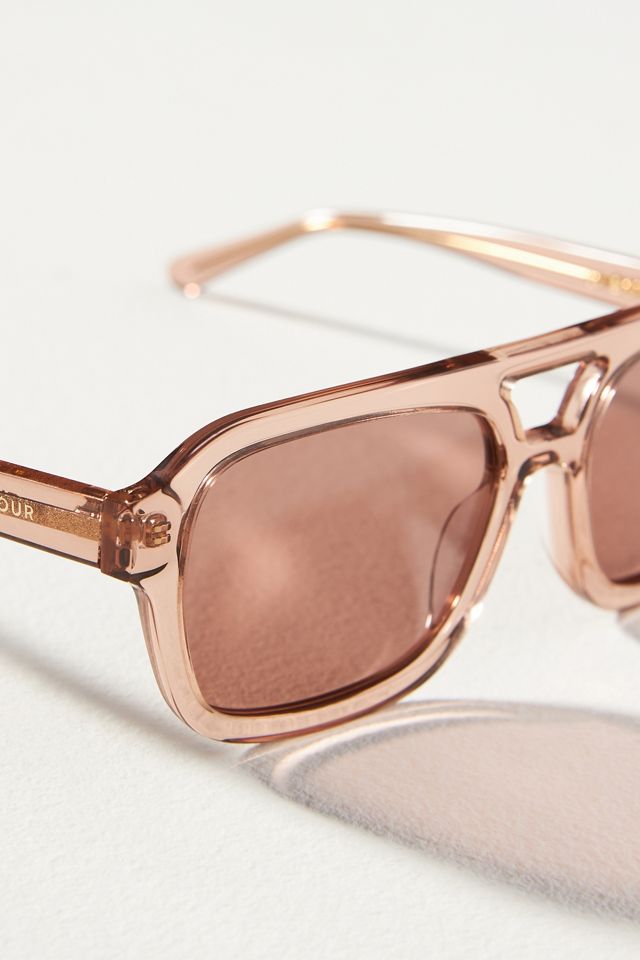 Eleventh Hour Late Checkout Polarized Sunglasses | Anthropologie display picture 1