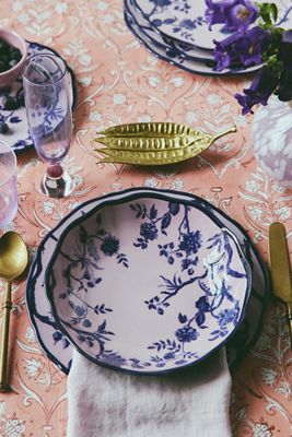 Anya Stoneware, Set of 4, Pasta Bowls