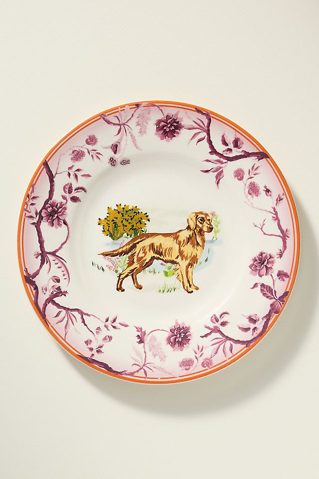 Golden Retriever Plate Golden Retriever Plate