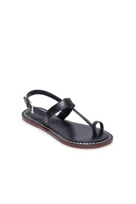 Shop Bernardo Maverick Toe-ring Sandals In Black