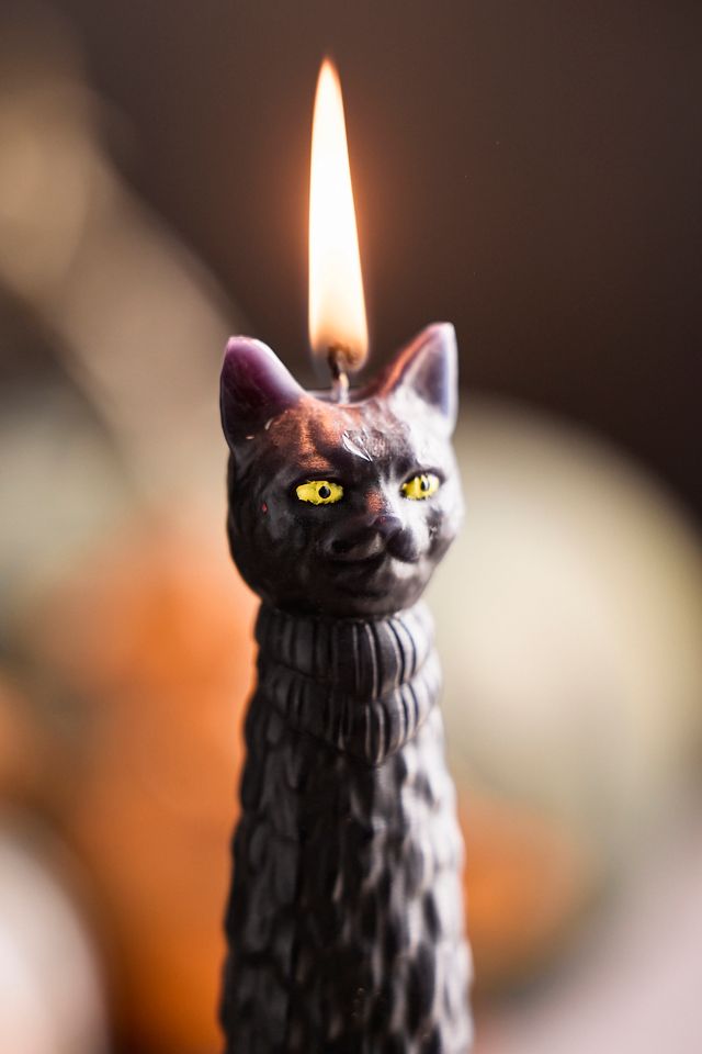 Cat Taper Candles, Set of 2 #1
