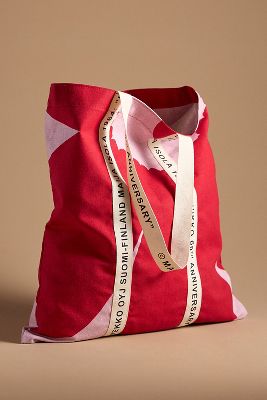 Shop Marimekko Carrier Tote In Red