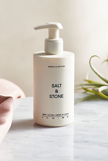 Salt + Stone Body Lotion, Santal + Vetiver