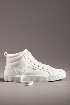 Cariuma Oca High Canvas Sneakers In White