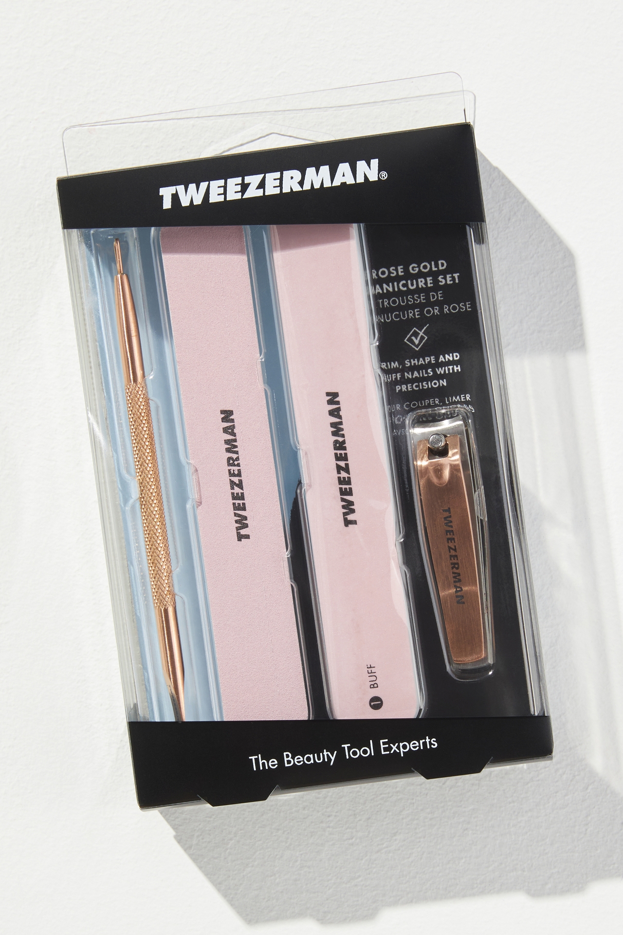 Tweezerman Rose Gold Manicure Set