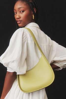 Shop Melie Bianco Willow Shoulder Bag In Green