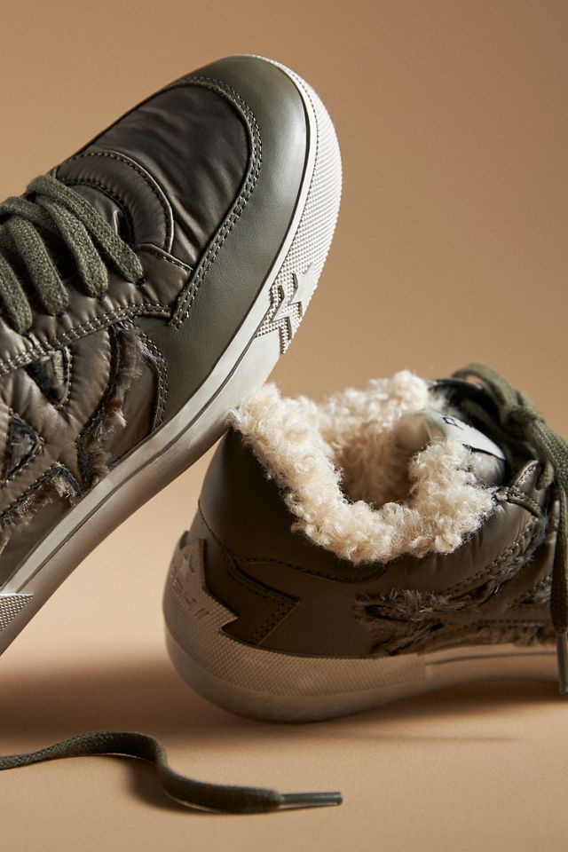 Ash Malibu Faux-Fur Sneakers #2