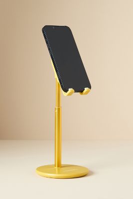 Shop Multitasky Multi-angle Extendable Phone Holder In Yellow