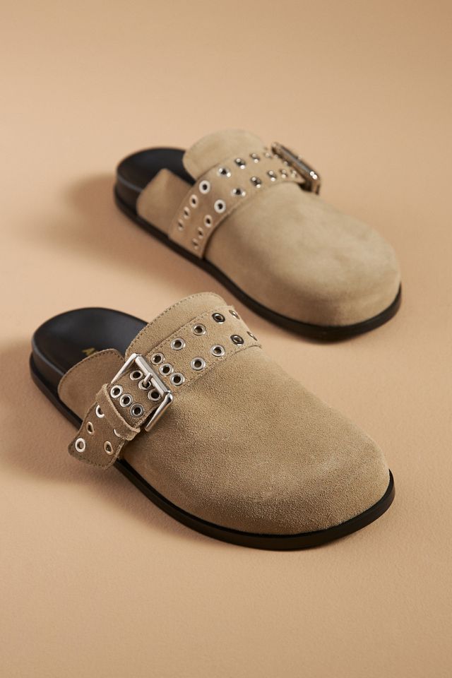 ALOHAS Halia Suede Clogs #1