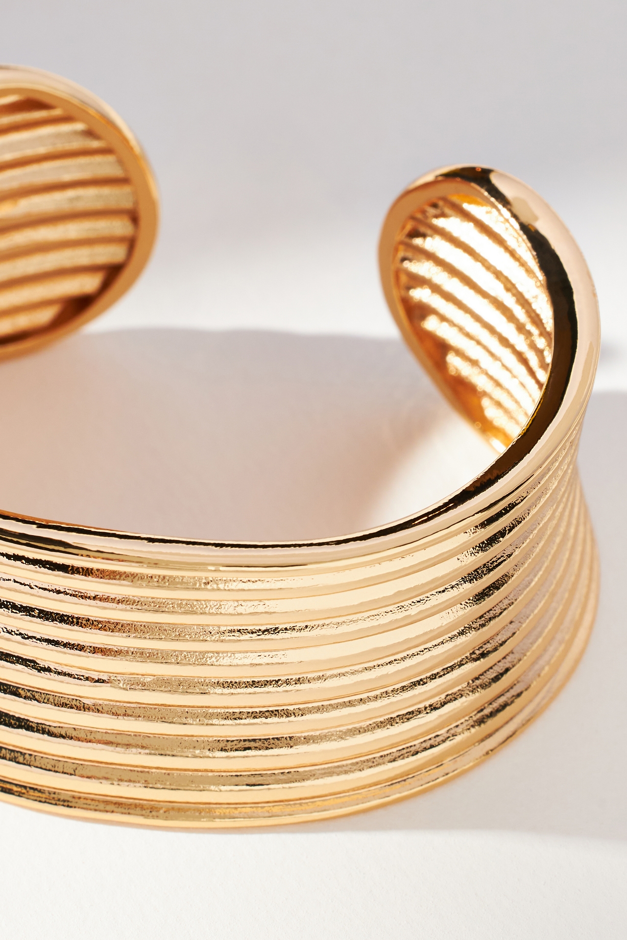 Ribbed Cuff Bracelet