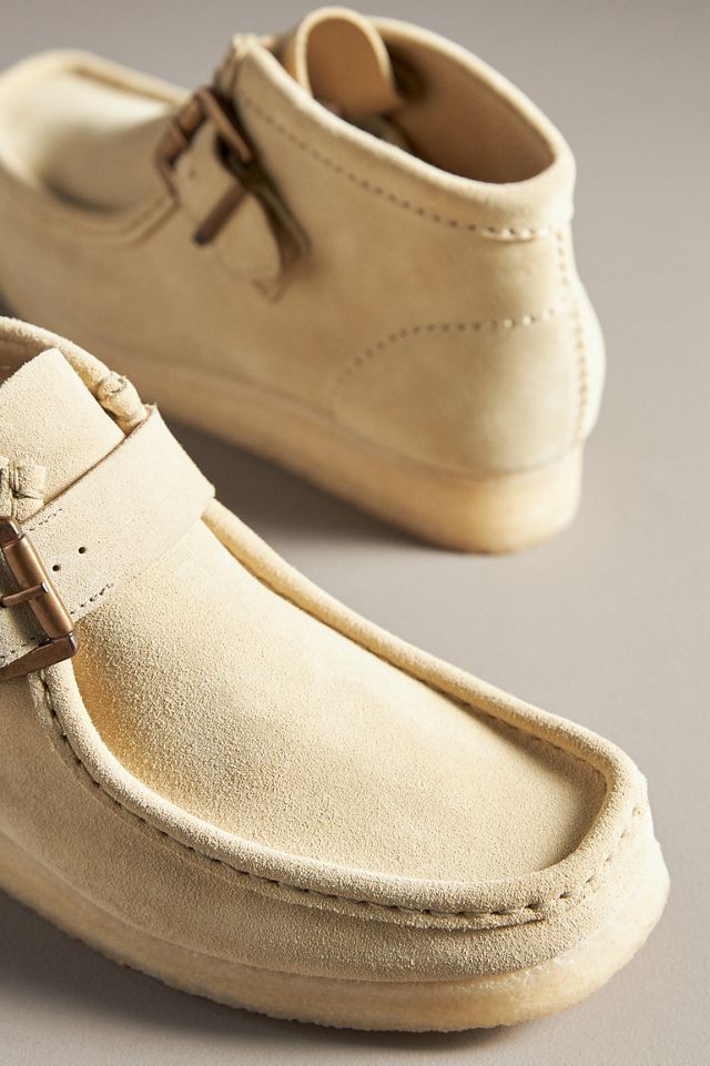 Clarks Wallabee Suede Buckle Boots #2