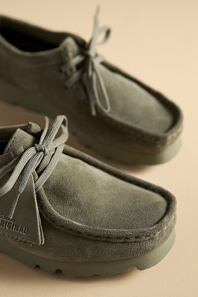 Clarks Wallabee GTX Flats | Anthropologie Clarks Wallabee GTX Flats | Anthropologie