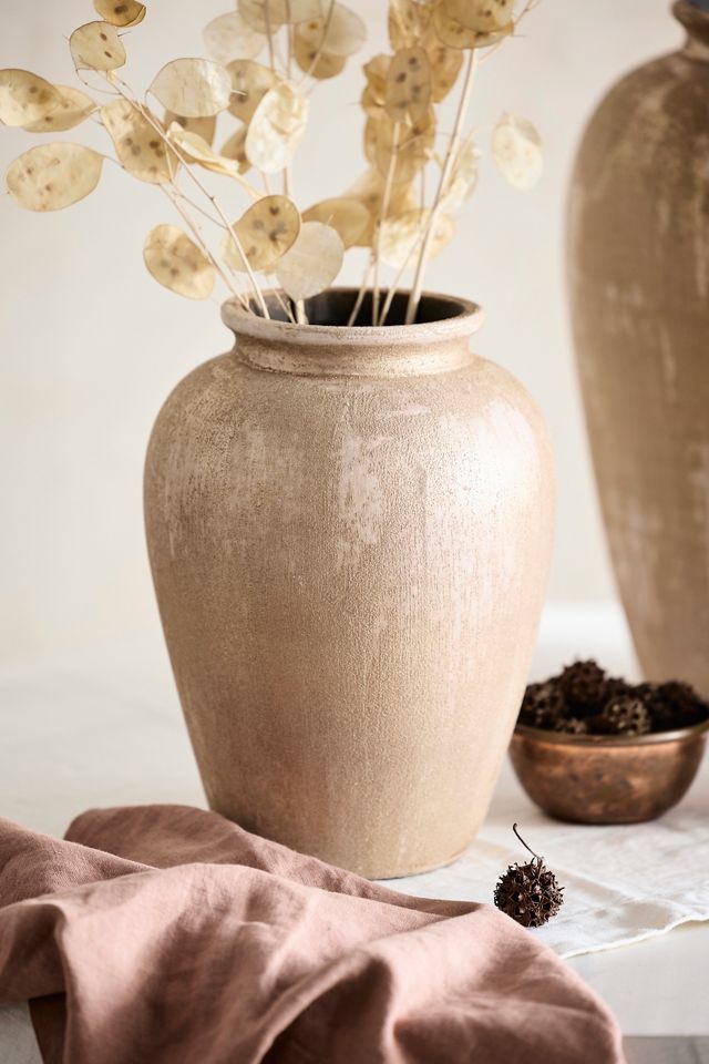 Terracotta Sanded Vases #1