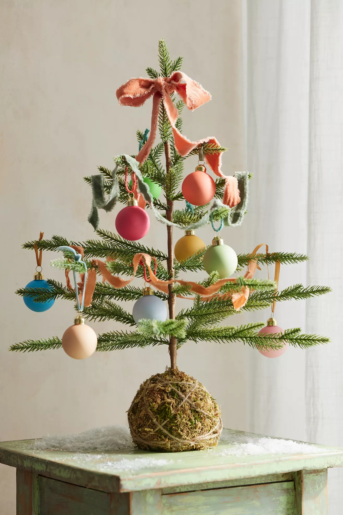 Terrain Moss Ball Mini Artificial Fir Tree - thumbnail 6