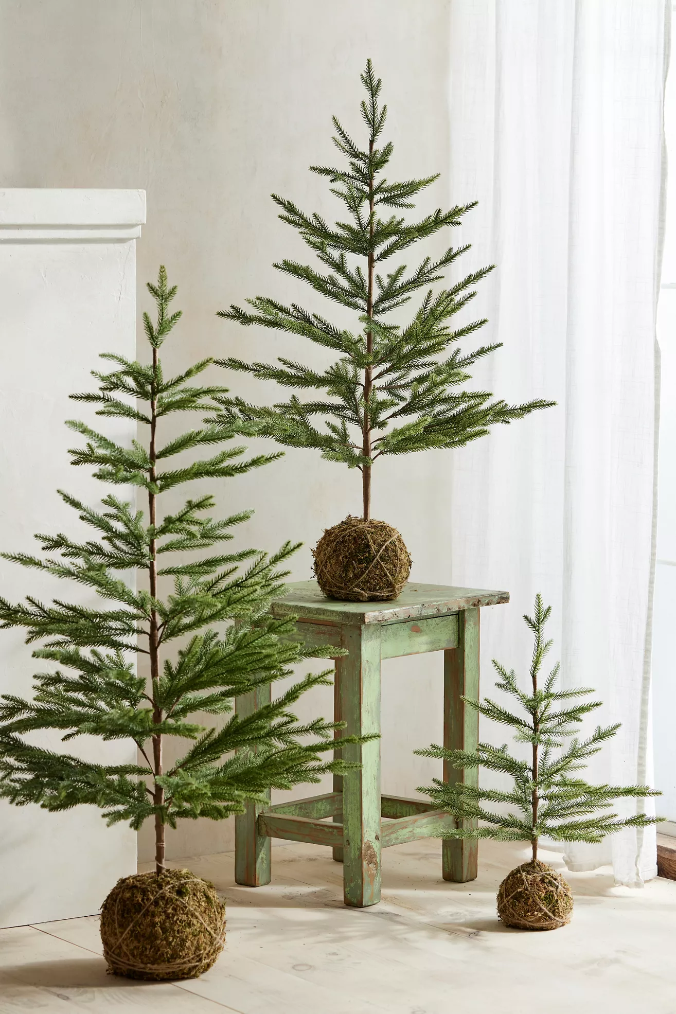 Terrain Moss Ball Mini Artificial Fir Tree - thumbnail 2