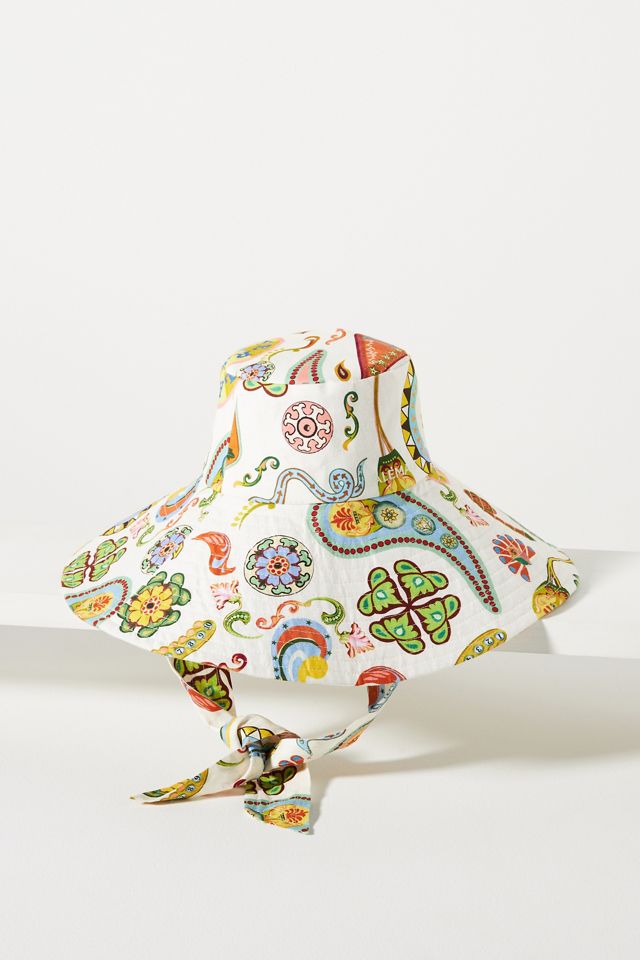 ALÉMAIS Pinball Linen Floppy Hat #1