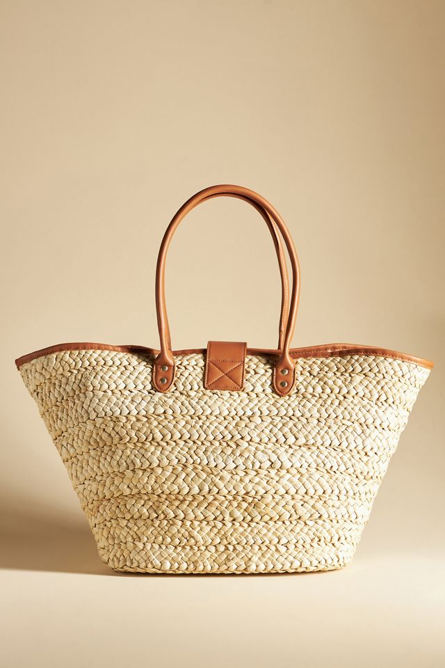 LSPACE Alfie Straw Tote #2