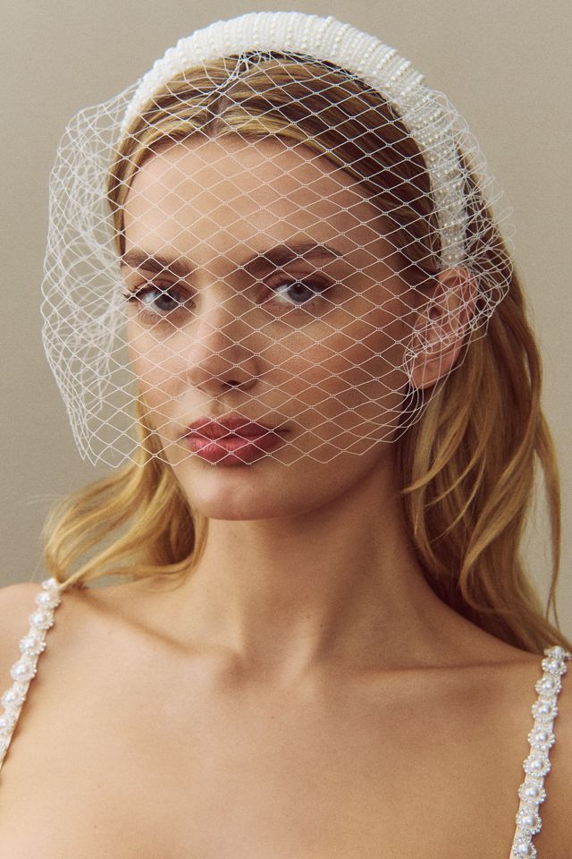 Net Birdcage Headband #2