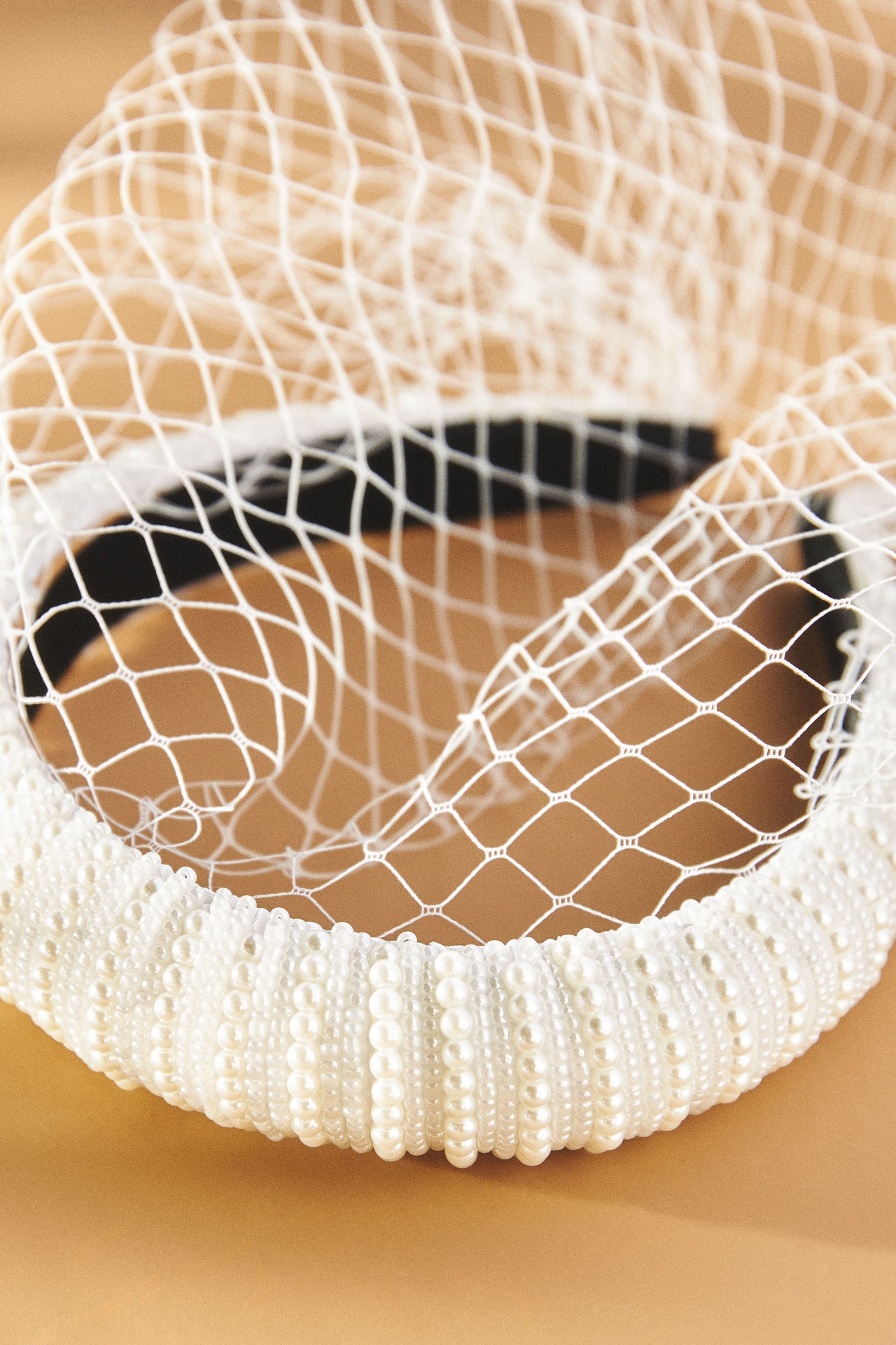 Net Birdcage Headband