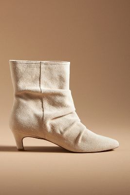 Silent D Elvira Low Boots In White