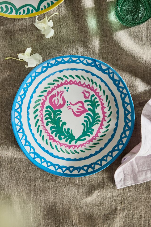 Summer Garden Melamine Dinner Plate