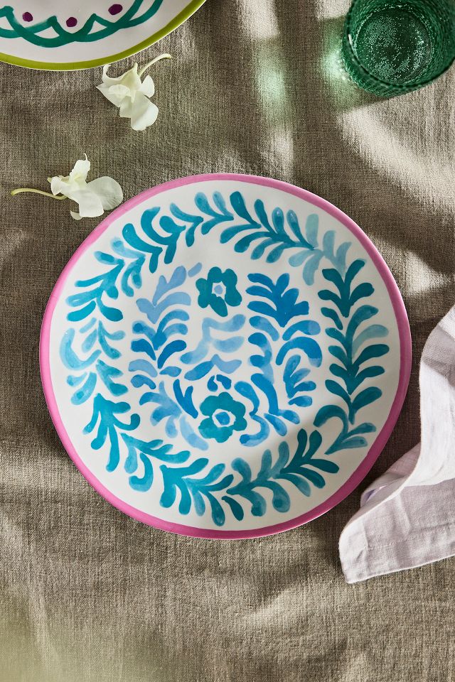 Summer Garden Melamine Dinner Plate | Terrain