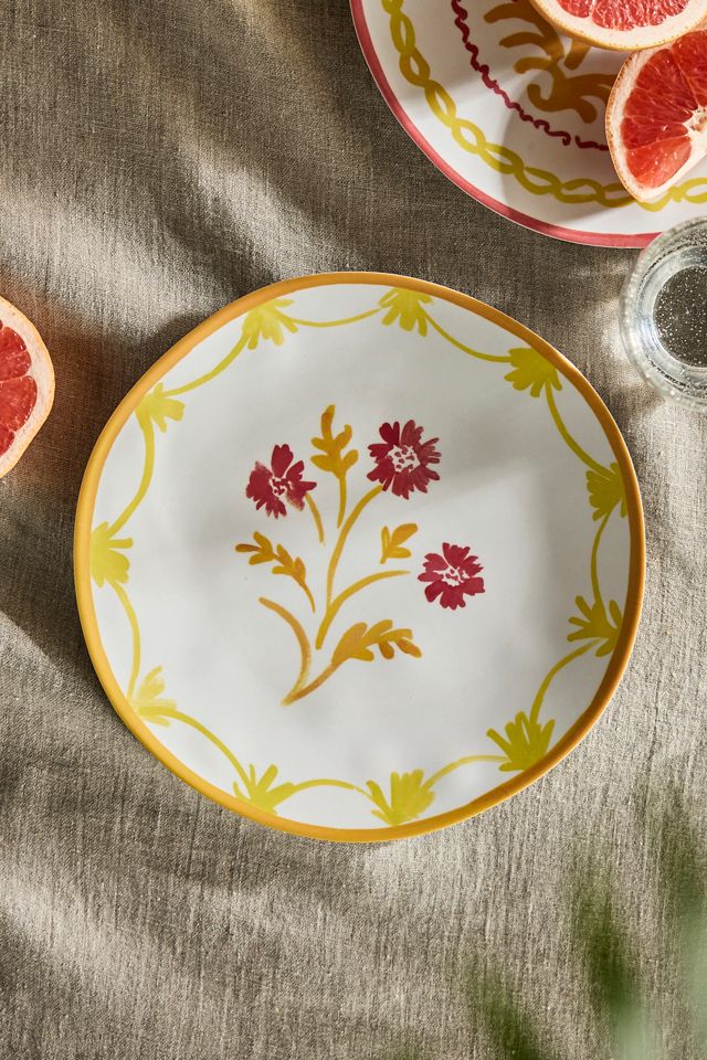 Summer Garden Melamine Dinner Plate #1