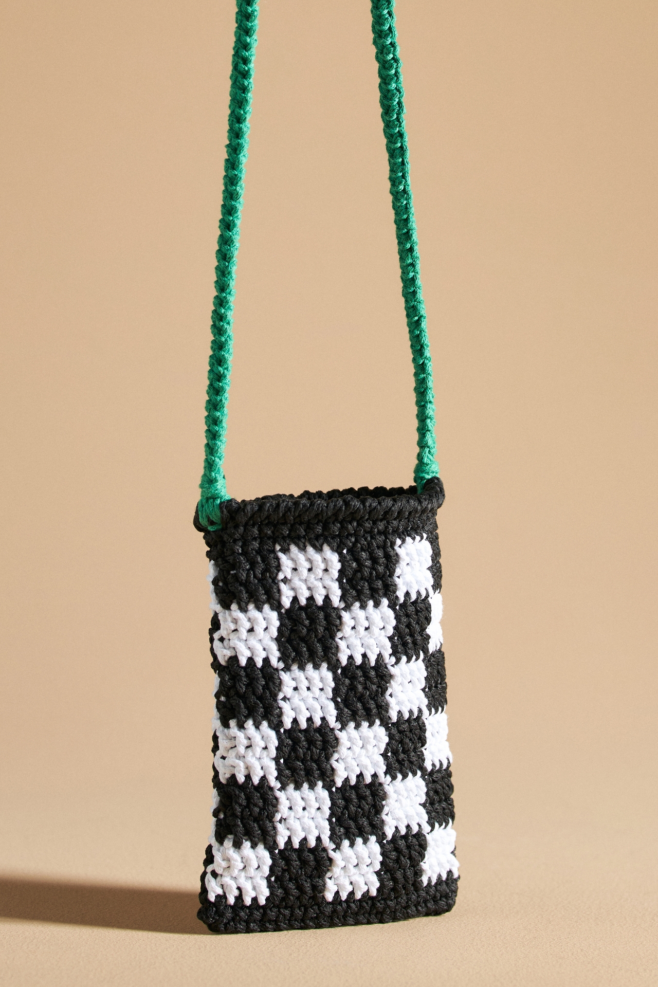 Maison Irem Crochet Phone Baggy Bag