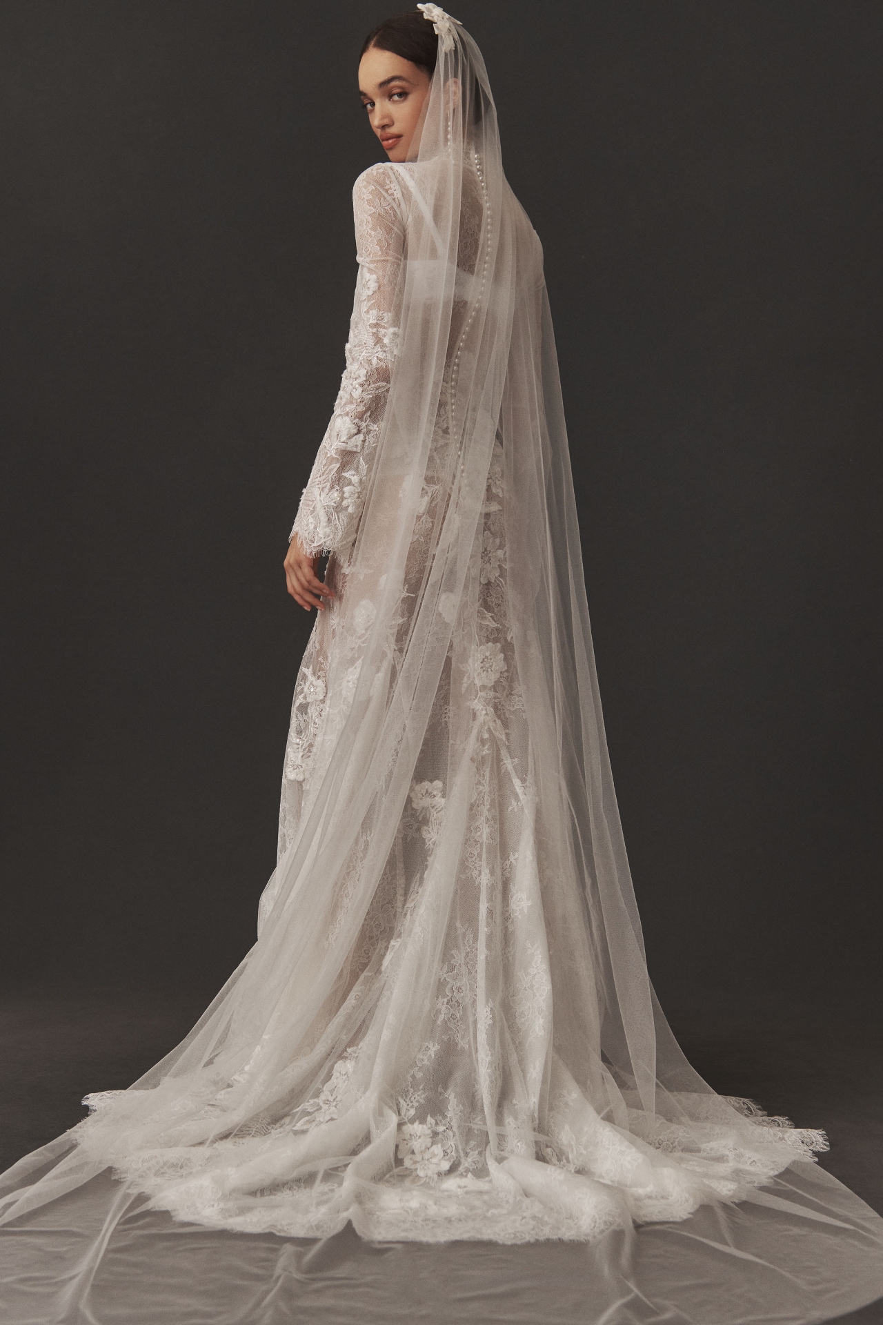 A.B. Ellie Kinsley Drop Veil