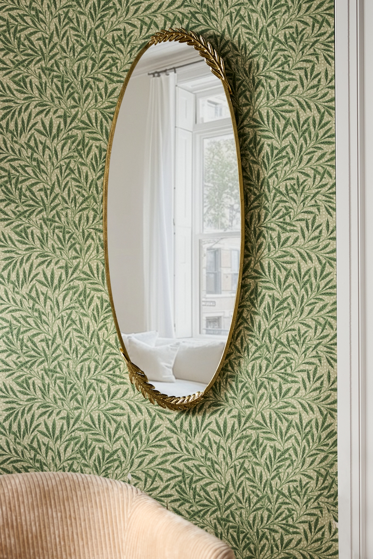 Olive Leaf Mirror