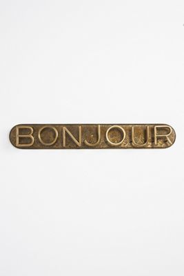 Bonjour Hook Rack
