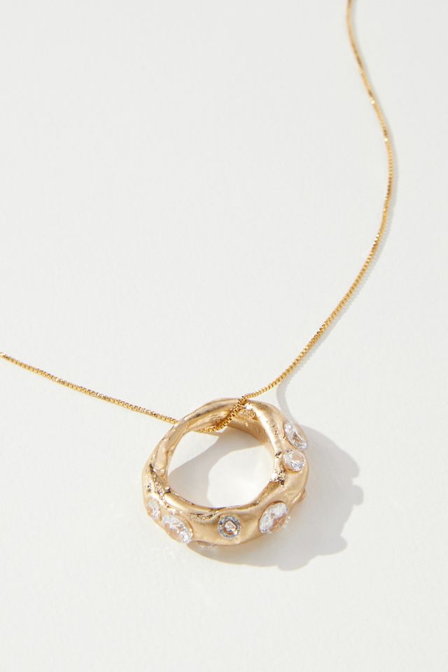 Ring Pendant Necklace #2