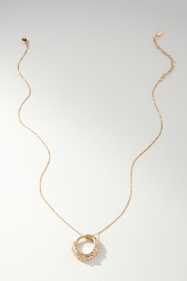 Ring Pendant Necklace #1