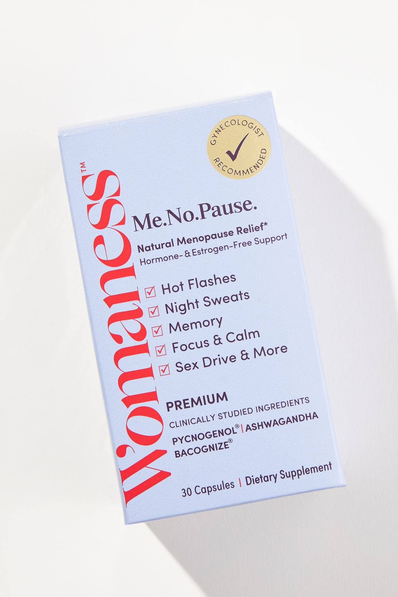 Womaness Me.No.Pause Menopause Relief Supplement