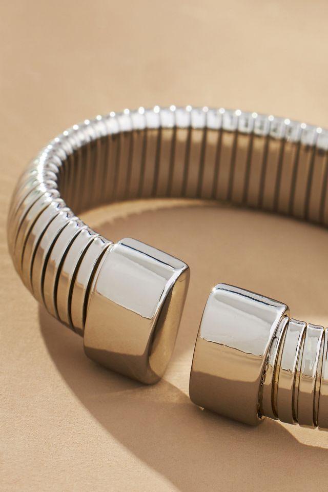 Chunky Ribbed Stretch Bracelet #1