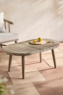 Terrain Terrace Teak Coffee Table