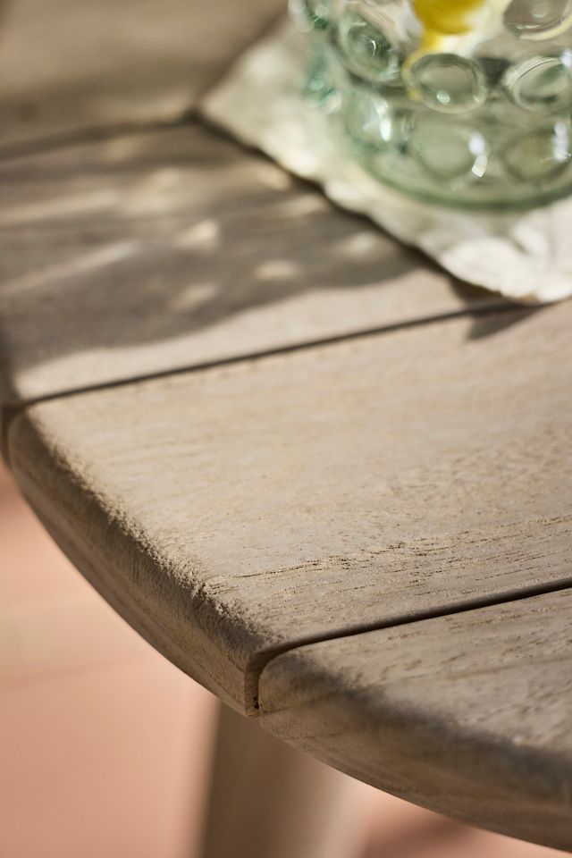 Terrace Teak Side Table #1