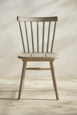 Windsor Teak Side Chairs, Set of 2 - Thumbnail 2