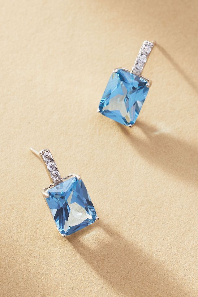 Shashi Sydney Crystal Stud Earrings | Anthropologie